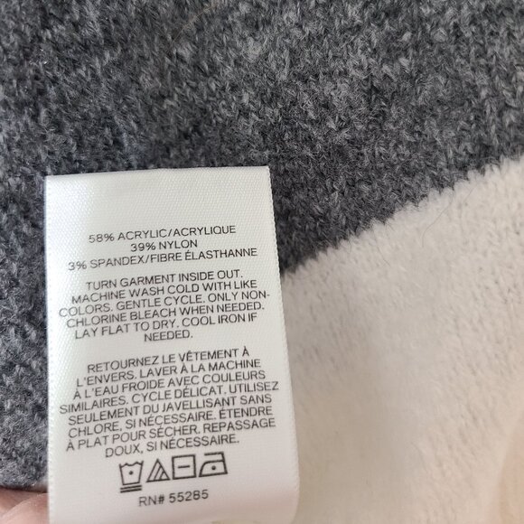 Express Color Block Striped Sweater - Picture 9 of 9